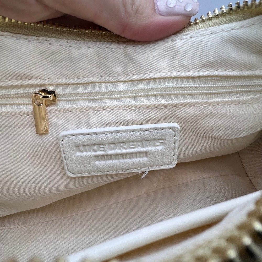 Like Dreams‎ Woven Hobo Baguette Bag Designer Style Purse Shoulder Bag NWT - Picture 9 of 9